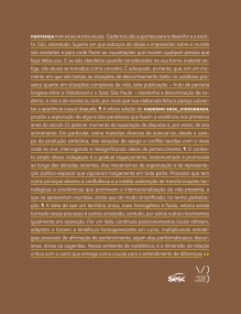 
	Capa da oitava edição do Caderno. Projeto gráfico Daniel Trench
